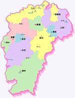 Mapa de Jiangxi