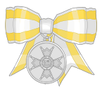 Optional Dame's Bow of the Silver Medal of the Order of Isabella the Catholic.svg.png
