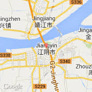 Ubicación en el mapa de Jiāngyīn