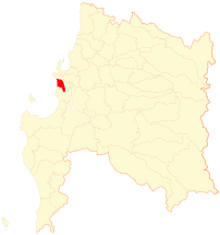 Mapa de la  Comuna  de San Pedro de la Paz