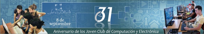 8 de septiembre - 31 Aniversario de los Joven Club de Computación y Electrónica