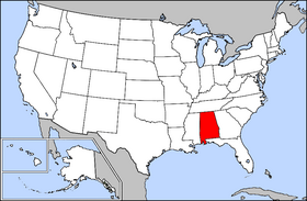 Mapa de Alabama en EEUU.png