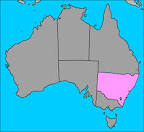 Mapa de Nueva Gales del Sur