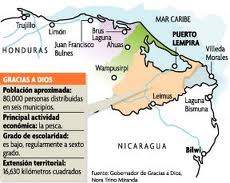 Mapa Puerto Lempira