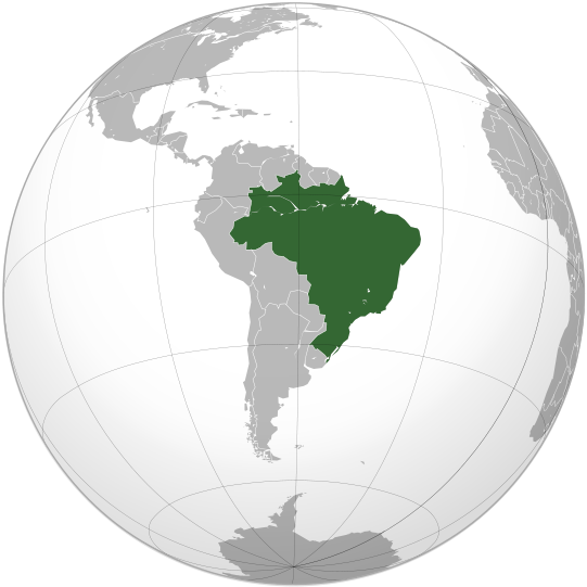 Archivo:Localización de Brasil.png