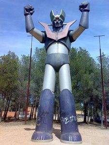 Estatua de mazinger z.jpg