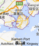 Mapa Ciudad de Xiamen.