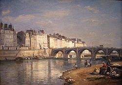 Pont de la Tournelle, Paris-1862-Stanislas Lepine.jpg