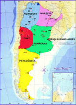 Regiones geográficas de Argentina.