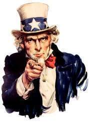 El  Tío Sam (Uncle Sam en inglés) es la personificación nacional de Estados  Unidos y, específicamente, del gobierno estadounidense.