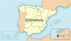 Ubicación de Riolobos en España