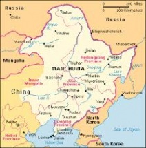 Mapa de Manchuria