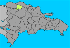 Ubicación geográfica de Valverde.