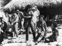Vilma Espín en la Sierra Maestra durante la Guerra de Liberación Nacional.