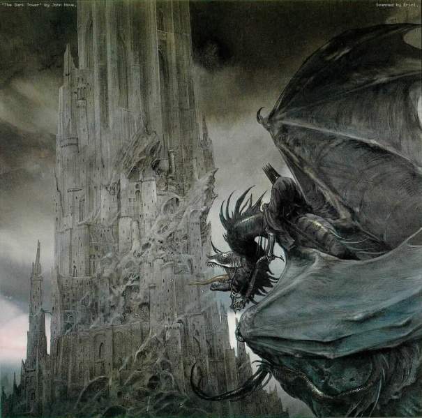 Archivo:Rey Brujo sobre Minas Tirith.jpg