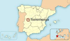 Ubicación de Torremenga en España