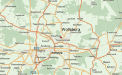 Localización de la ciudad en el mapa de Alemania.