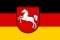 Bandera del Estado federadal de Baja Sajonia