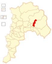 Mapa de la Comuna Santa María
