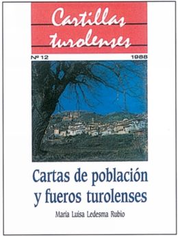 Número 12 de las Cartillas turolenses del Instituto de Estudios Turolenses (1988).jpg