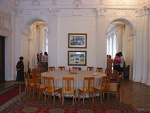 Mesa donde se efectuó la Conferencia de Yalta