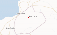 Mapa de Port Louis