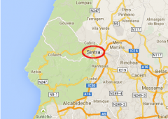 Ubicación geográfica de Sintra