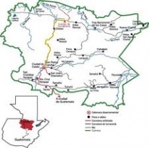 Mapa del municipio Cobán