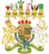 Escudo de Alberto de Sajonia-Coburgo-Gotha