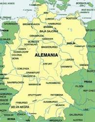 Mapa o ubicación de Alemania
