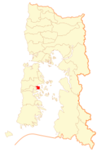 Mapa de la Comuna Curaco de Vélez