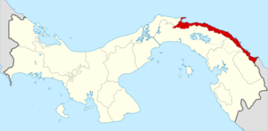 Mapa de Kuna Yala.png