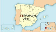 Ubicación de Pedroso de Acim en España
