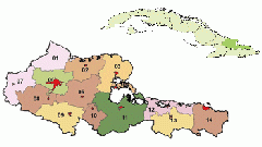 Ubicación geográfica de la provincia de Holguín[1]
