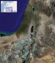 Mapa o ubicación de Palestina