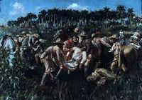 La muerte de Maceo, obra  del pintor e independentista cubano Armando García Menocal.
