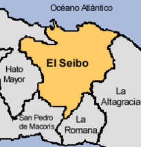 Mapa de la Provincia El Seibo