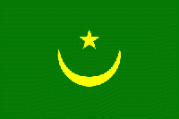 Bandera  Mauritania