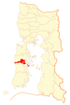 Mapa de la Comuna Castro