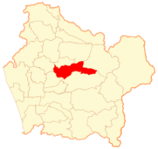 Mapa de la Comuna de Lautaro