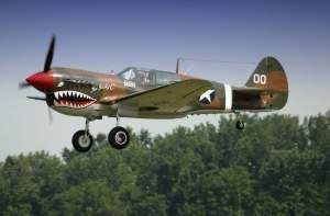Curtiss P-40 Warhawk airshow.jpg