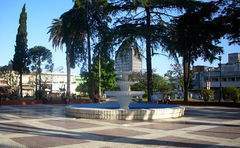Plaza Independencia. Ciudad de Melo