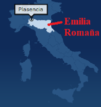 Ubicación en la Región Romaña