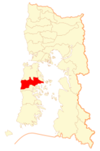 Mapa de la Comuna Dalcahue