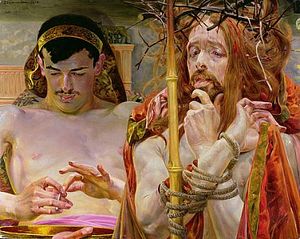 Jacek Malczewski - Christ with Pilate - (MeisterDrucke-1425201).jpg