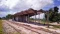 Terminal ferroviaria de Cifuentes en la actualidad