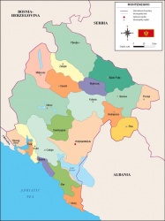 Mapa o ubicación de Montenegro