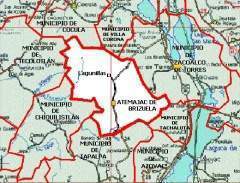 Mapa de Ameca