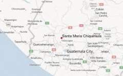 Mapa del municipio Santa María Chiquimula