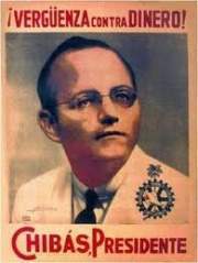 Pasquín electoral de Eduardo Chibás